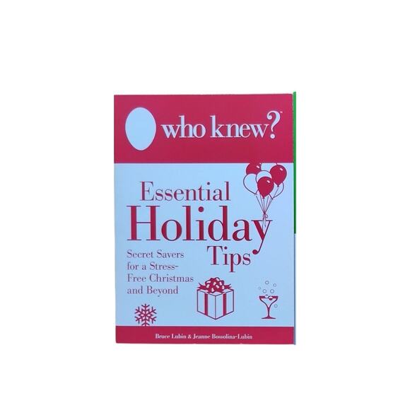 ๐ Who Knew? 3-Book Set | Holiday + Home Hacks + Odor Eliminator + Money - Picture 3 of 7
